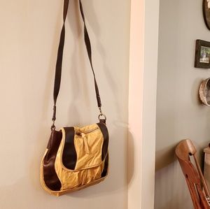 Yellow Cross Body Purse